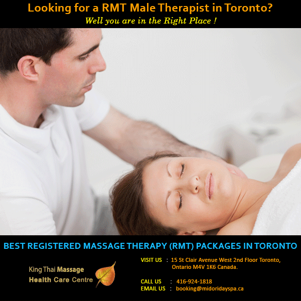 Looking for a RMT Male Therapist in Toronto